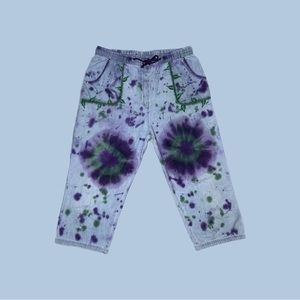 Hand painted & Tie dyed pants